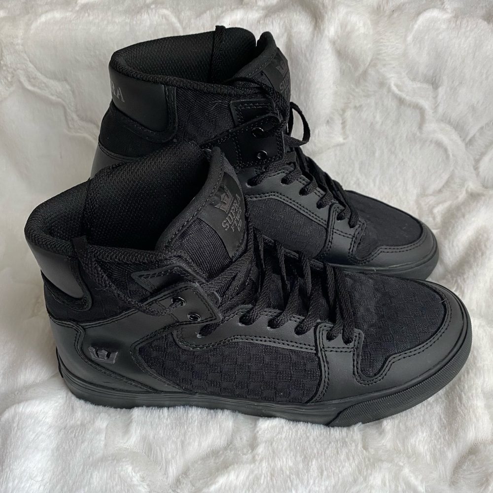 Supra Black-black (Kids Vaider) EU 38/ US 5.5/W 7